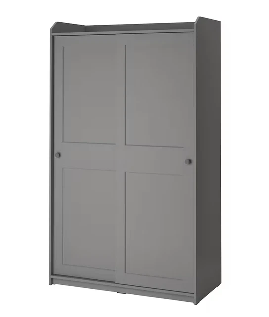 GREY IKEA HAUGA wardrobe, sliding doors ***NEVER ASSEMBLED*** ***NEW